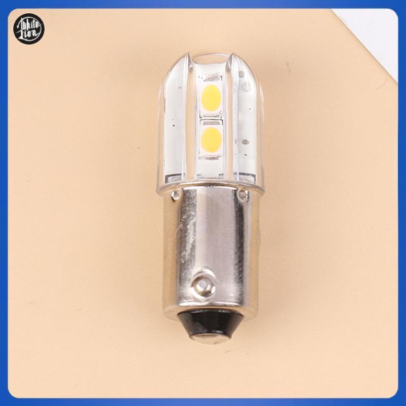 WL| BA9S หลอดไฟ LED 6V อัพเกรดหลอดไฟ 4LED โคมไฟสําหรับไฟฉายไฟหน้ามอเตอร์จักรยานเครื่องมือหลอดไฟ LED 