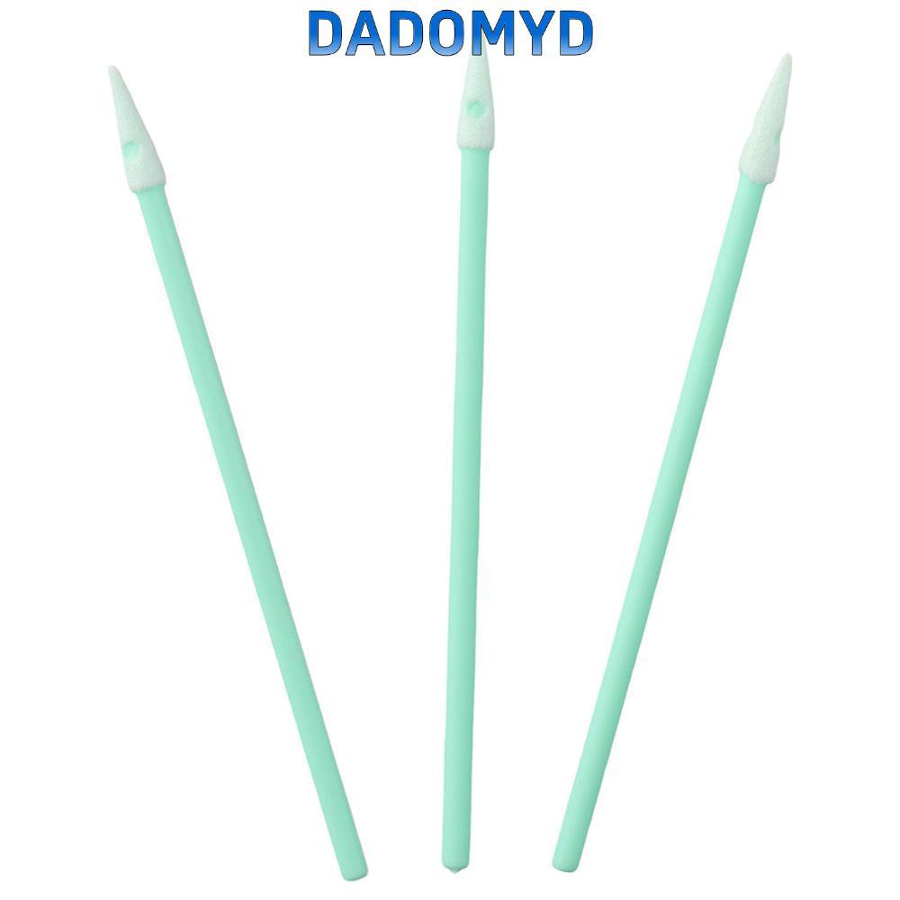 DADOMYD 100 ชิ้น PCB บอร์ดทําความสะอาด Swabs, 76 มม.โฟมสีเขียวเคล็ดลับ Swabs, อเนกประสงค์ 3 ขนาดเล็กชี้ Lint ฟรี Swab Sticks Hard-to-Reach Area
