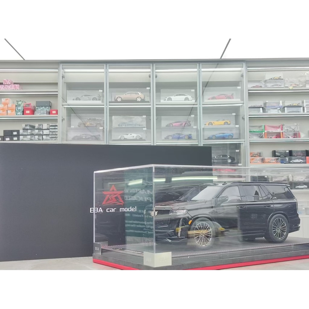 [คลังสินค้าพร้อม 1] BBA MODEL 1/18 Cadillac Caladell V Version Bright Black ราคา 1880 BBA050 BBA MOD