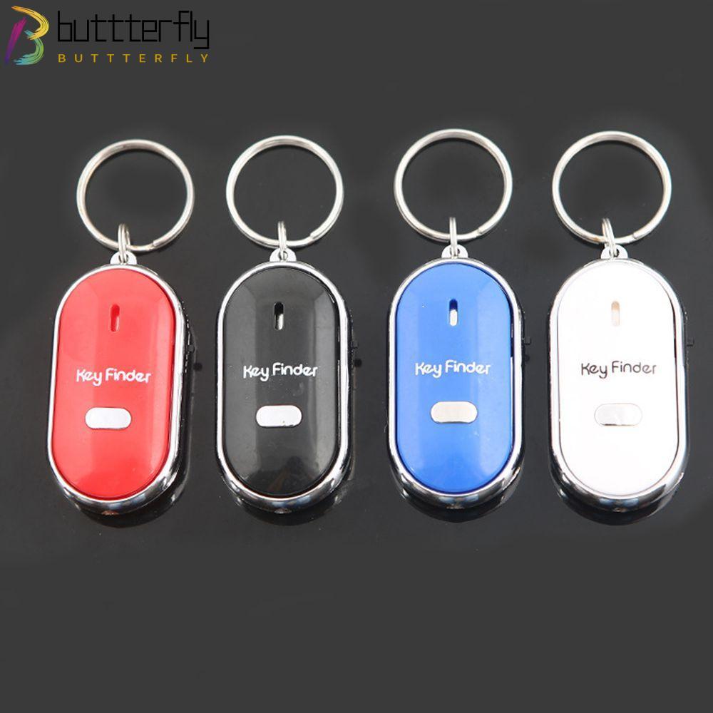 BUTTTERFLY LED Key Finder พวงกุญแจ Locator ควบคุมเสียงกลางแจ้ง