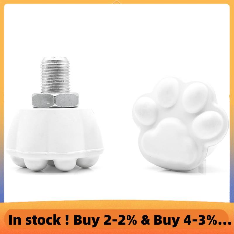 2PCS Roller Skate Toe หยุดสเก็ต Toe Stopper Roller Skate Stoppers สเก็ตฝึก Aids สีขาว