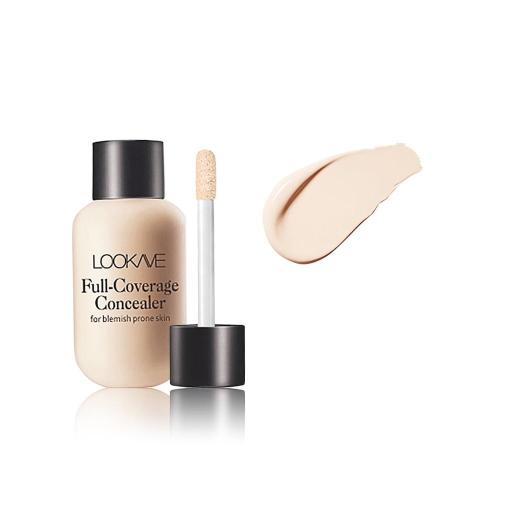 LAMUSELAND คอนซีลเลอร์ Full Coverage, Soft Matte Waterproof Hydrating Cream คอนซีลเลอร์, สี Correcti