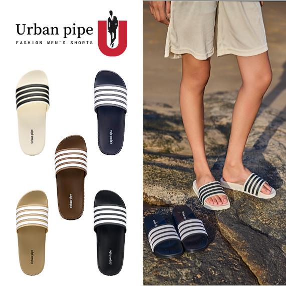 URBAN PIPE รองเท้าใส่ในบ้านสวมใส่ง่าย สำหรับผู้หญิงและผู้ชาย รองเท้าแตะคลาสสิก EVA ใส่ได้ทั้งในและนอกบ้าน รุ่น 7103
