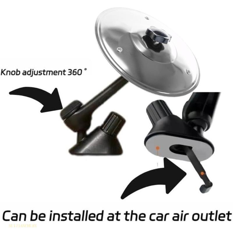 SJT Gold Cymbal Car Vent Decors Car Air Vent เครื่องประดับอัพเกรดสําหรับรถยนต์แฟชั่น