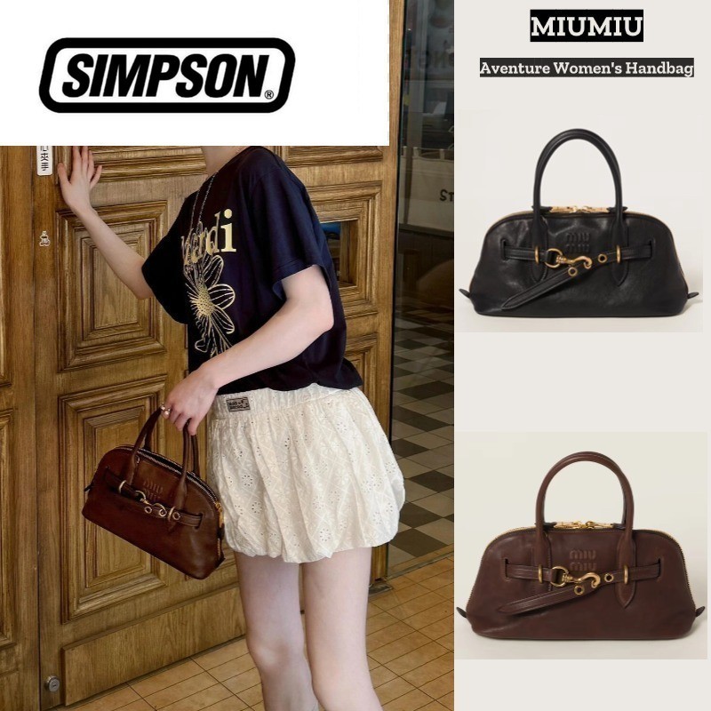 มิว มิว Miu Miu Aventure Women's Handbag  กระเป๋าสะพายข้างผู้หญิง 5BB168