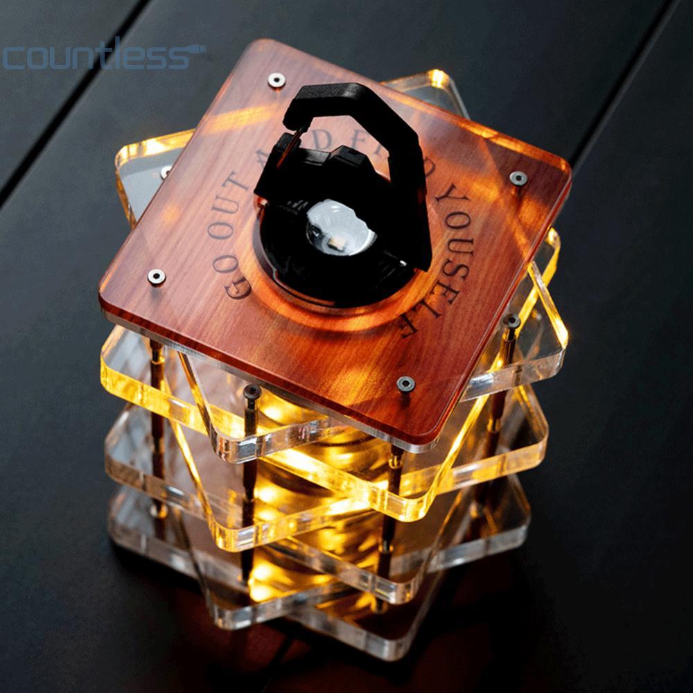 อะคริลิค Camping Light Shade DIY โคมไฟกลางแจ้งสําหรับ 38explore โคมไฟ