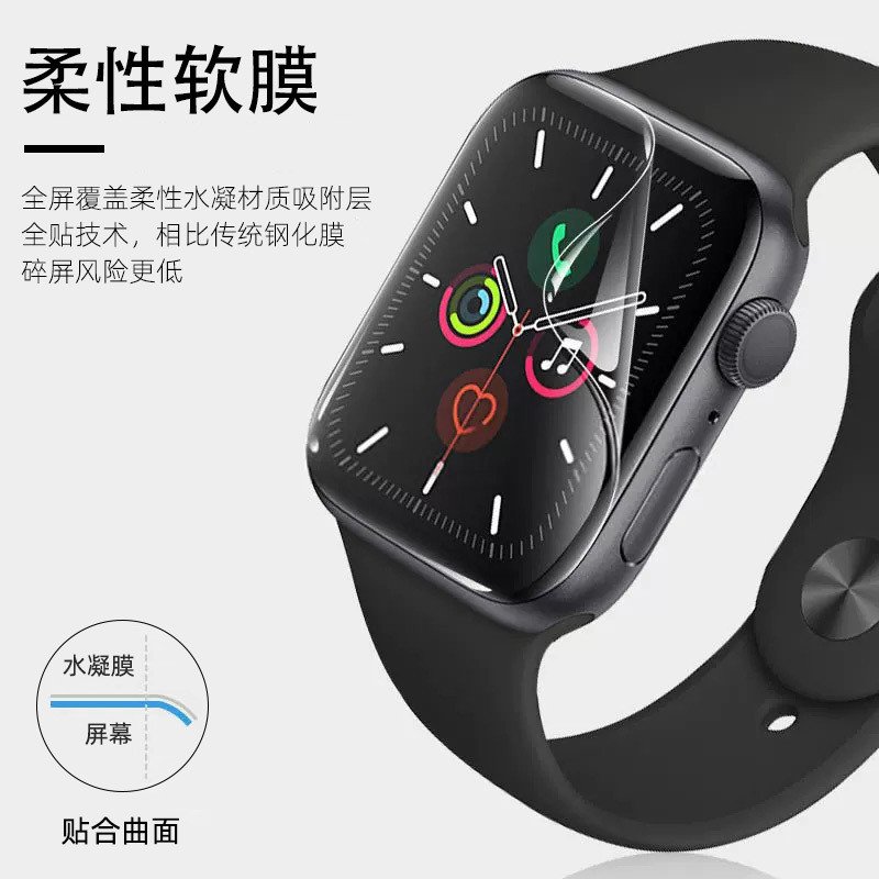 สินค้าใหม่พร้อมสต็อกใช้ได้กับฟิล์ม Apple Watch AppleWatch S10/9 HD SDP Hydrogel Soft Film ฟิล์ม 41/4