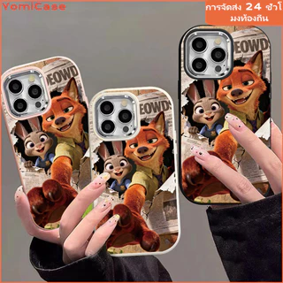 🦊🐇เคสซูทอปินิคกับจูดี้ case for SamsungA05s A15 A10s A25 A11 A12 A13 A14 A50 A03 A54 A52 A31 A51 A71 A23 S21 S22 S23