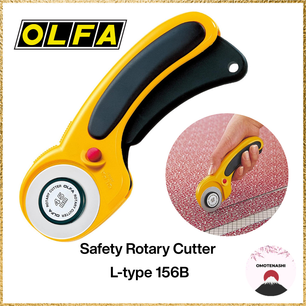 Olfa Safety Rotary Cutter L-Type 156B