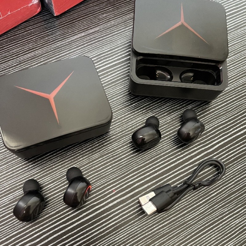 M90 Pro หูฟังไร้สายบลูทูธหูฟังสเตอริโอเบสชุดหูฟังควบคุมแบบสัมผัสในหูพร้อมไมโครโฟน