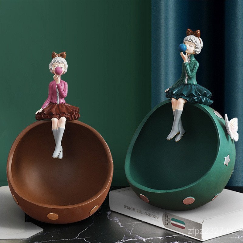 Nordic ตู้รองเท้าหรูหราสาวตกแต่งทางเข้าตกแต่งฟองห้องนั่งเล่น Key Place ตกแต่งประตูตกแต่งบ้าน J3NI