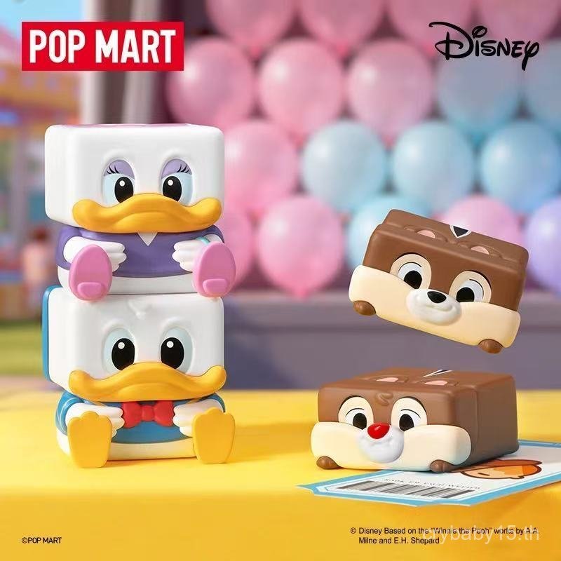 Popmart Disney Classic POP CUBE-2 Series Figure Mystery Box Toy Gift - รูปที่ 2