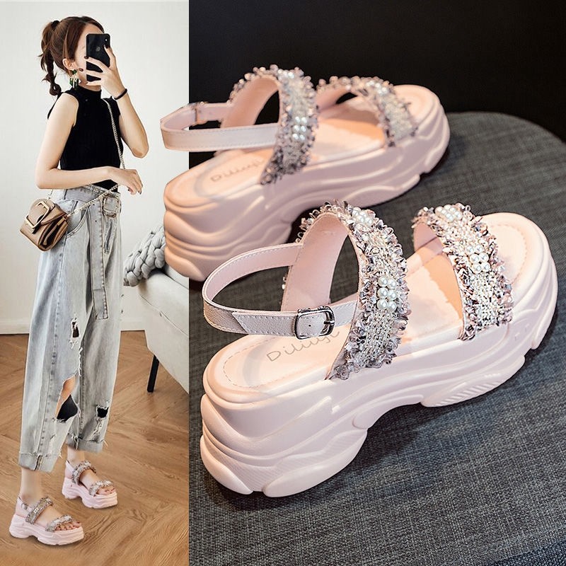 OP2 Runtop รองเท้าแตะผู้หญิง สำหรับฤดูร้อน