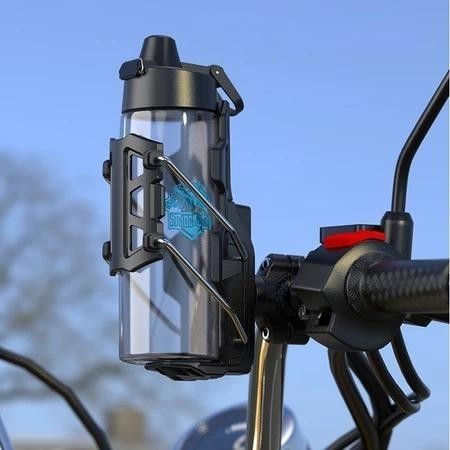 ขายึดขวดปั่นจั 360°ที่วางขวดน้ำกันชนปรับขนาด ติดง่าย จักรยาน/มอเตอร์ไซด์ พับเก็บง่าย 32-77มม【COD】 - รูปที่ 2