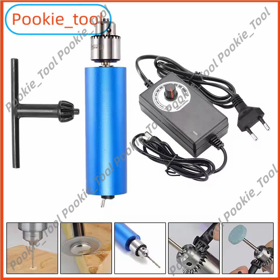 💥พร้อมส่ง💥สว่านไฟฟ้ามินิ 220V ปรับรอบได้ 13000RPM เจียร ขัด แกะสลัก งาน DIY ใช้งานง่าย จับถนัดมือ