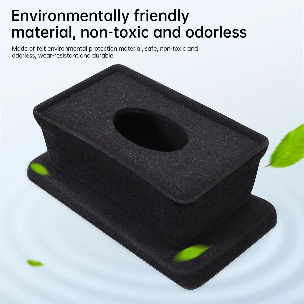 YZ For Tesla Model 3  Rear Center Console Organizer Tray Flocking For Tesla Model3 2022 Storage Box 