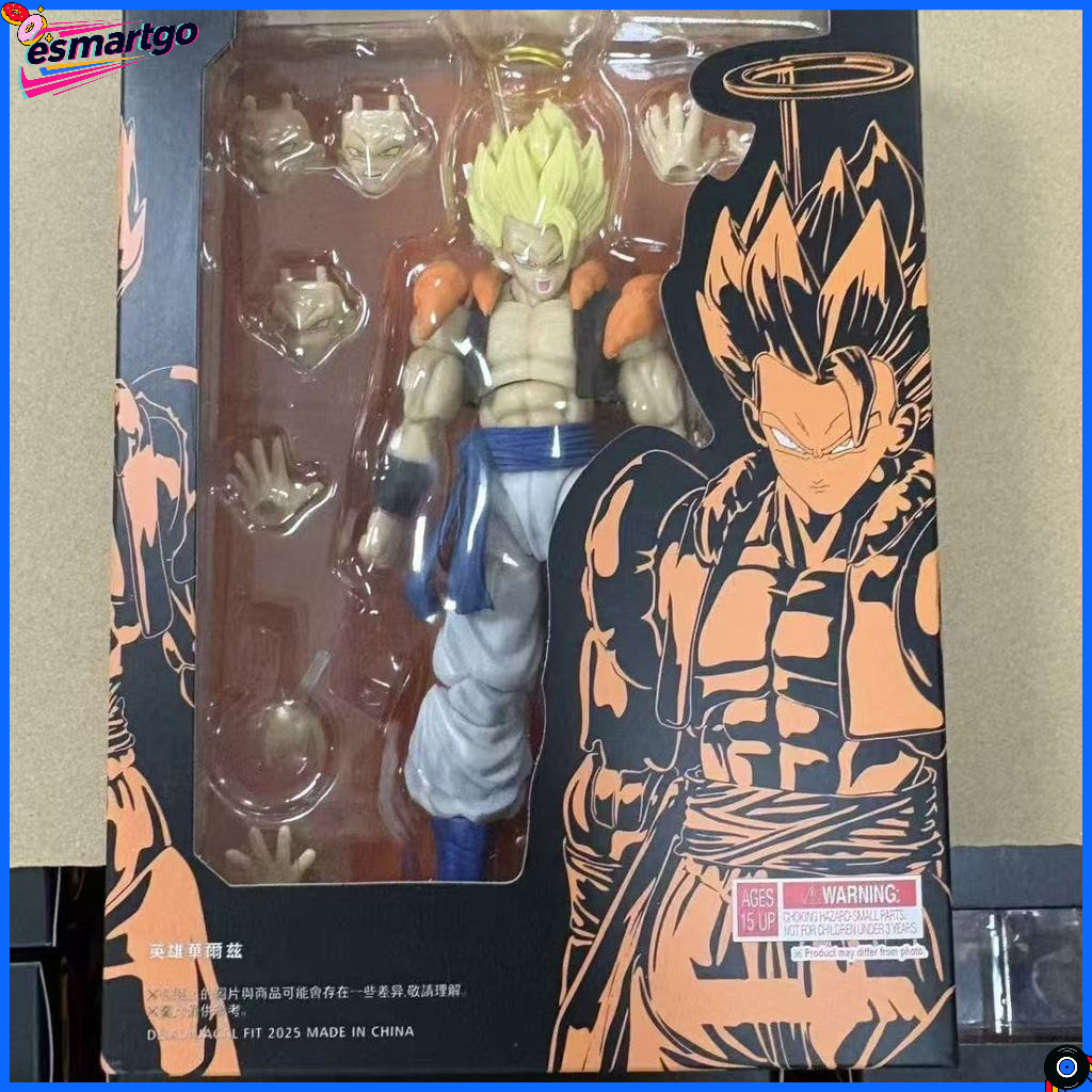 Dragon Ball SHF Gogeta 3.0 Action Figure Super Saiyan DBZ อะนิเมะหุ่นของขวัญของเล่นสําหรับแฟน