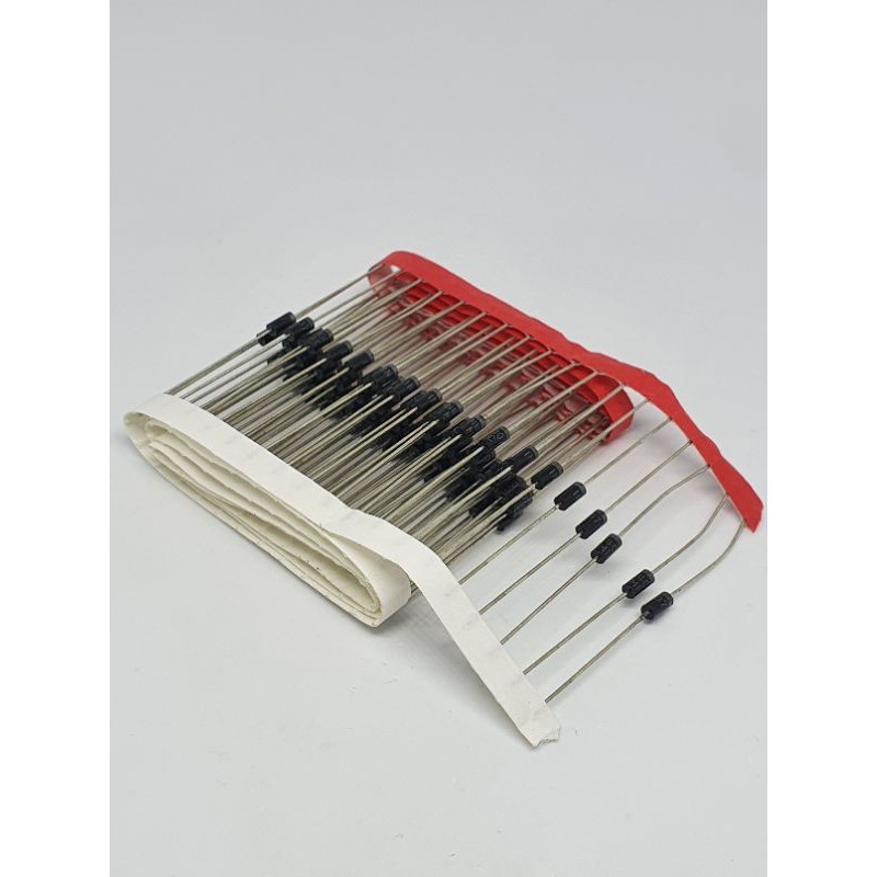 diode  1n4001 1n4002 1n4004 1n4007 แพ็ค100ตัว