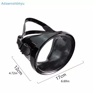 Adhyu Oval Snorkel หน้ากากดําน้ํา Spearfishing Mask Panoramic Wide View Goggles กระจกนิรภัยเลนส์แว่นตาดําน้ําสําหรับผู้ใหญ่ TH