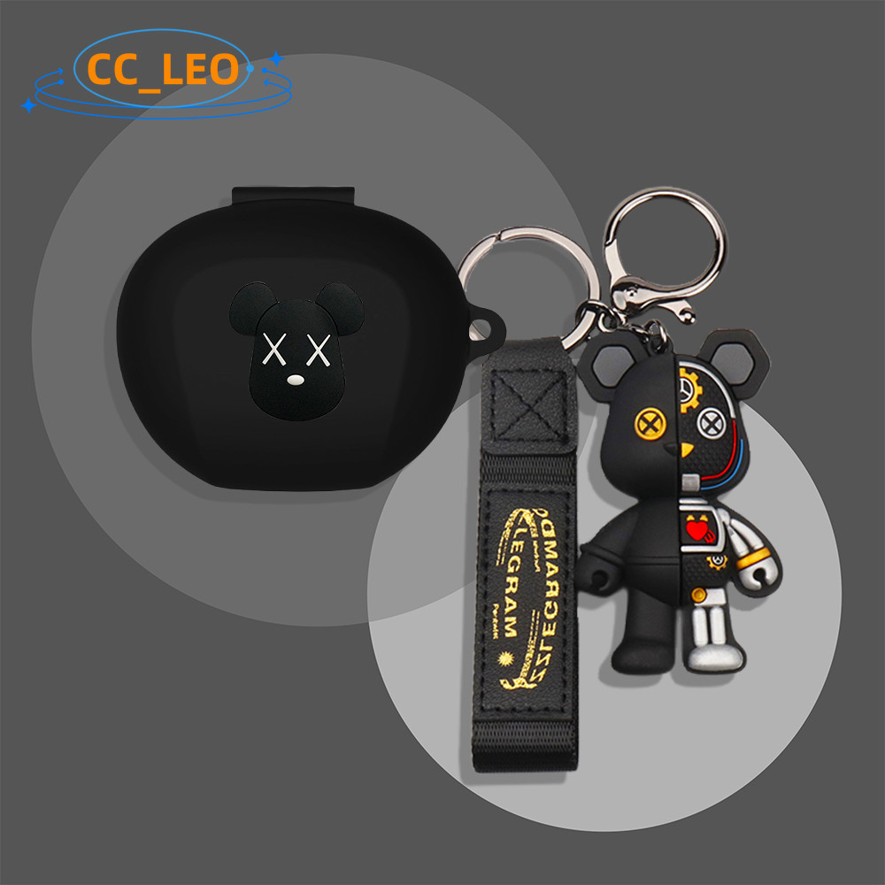 for EDIFIER NeoBuds Pro3 Case Silicone Soft Case Cartoon Doraemon Pikachu Pendant Cute Shoe Keychain