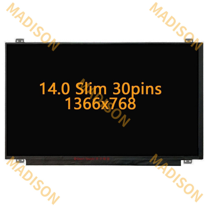 เปลี่ยน 14.0 "1366*768 EDP 30pins HB140WX-501 lp140wh2 tps1 n140bge EA3 EB3 แล็ปท็อปหน้าจอ LCD