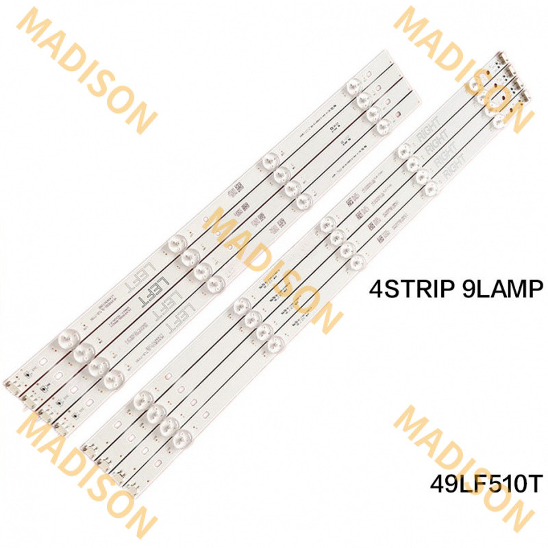 49lf510t/49lf510t.ats/49uj630t/49lj550t LG 49 นิ้ว LED TV backlight (lampu TV) LG 49 นิ้ว LED TV 49l