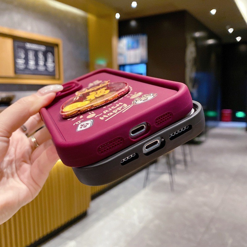 ปลอกสําหรับ POCO C85 F8 M7 F7 Xiaomi 15T 14T 13T Mi 12 11 Lite POCO C71 C75 C65 X7 F6 X6 M6 X5 F5 M3 X3 F3 Lucky กระเป๋า Shake Gold เหรียญ Anti Drop เคสโทรศัพท์ - รูปที่ 3