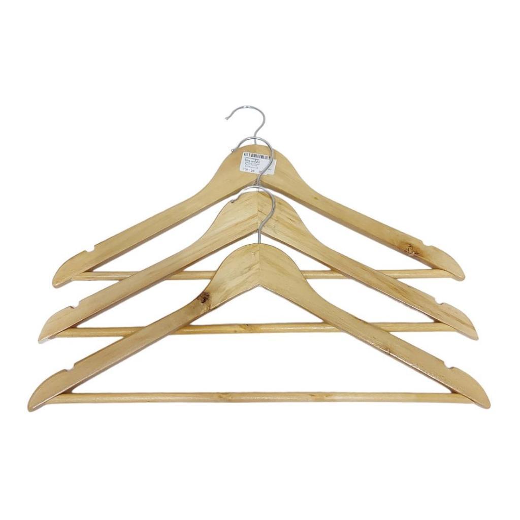 ไม้แขวนเสื้อ สูท ที่แขวนผ้า ที่แขวนเสื้อมีก้าน kgd.center mall