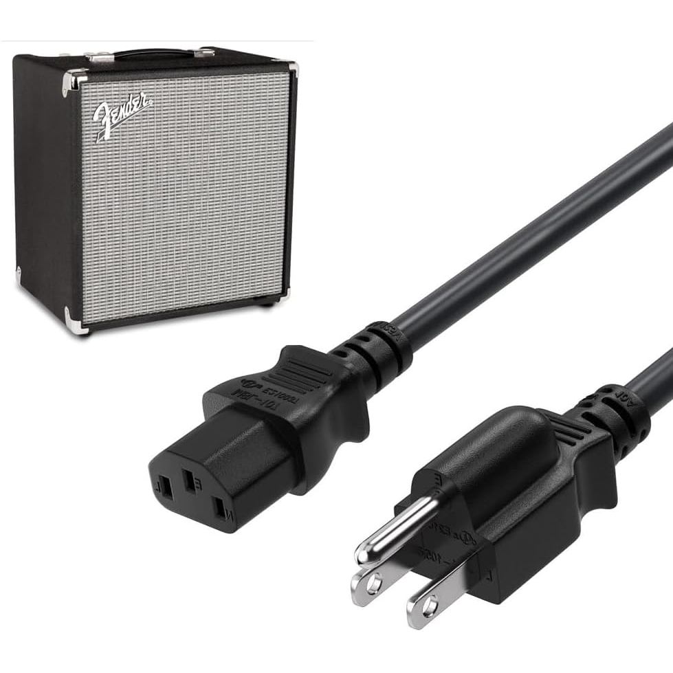 กีตาร์ไฟฟ้าเครื่องขยายเสียงสายไฟสําหรับ Fender Rumble 40 25 100 200 15 500, Mustang LT25, GT-40 GT-1