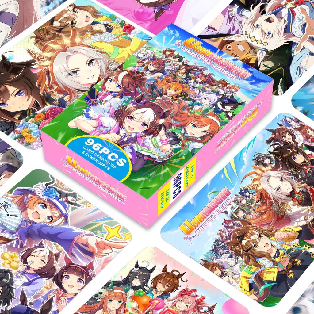 30-96 ชิ้น Manhwa Manga ALIEN STAGE Umamusume Pretty Derby Lomo การ์ดเกม 99 คืนในป่า Photocard Gudet