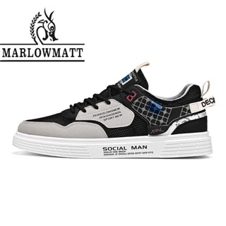 รองเท้าผู้ชาย Marlowmatt | แฟชั่น สไตล์ใหม่ | รองเท้าผ้าใบลํ…