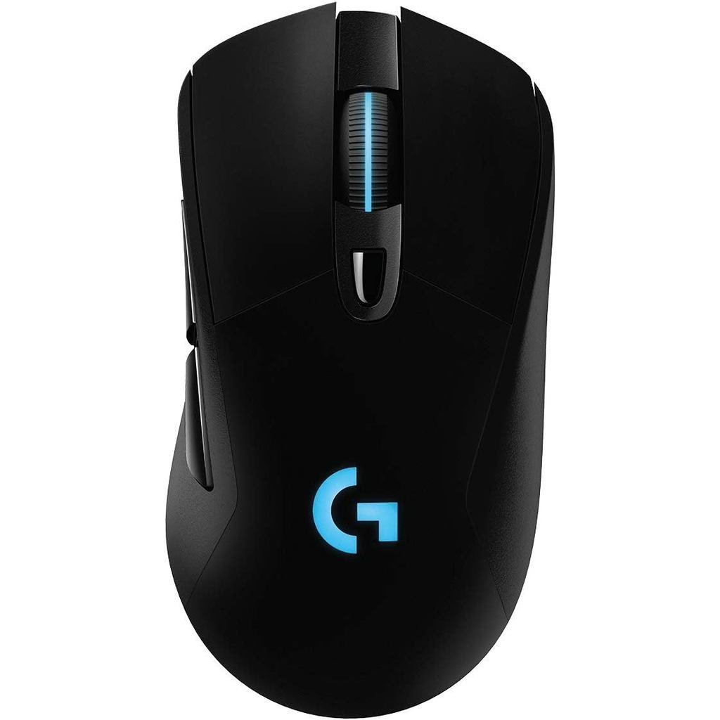 Logitech G703 Lightspeed เมาส์เกมมิ่งไร้สาย พร้อมเซนเซอร์ 25K, รองรับ PowerPlay, Lightync RGB, น้ําห