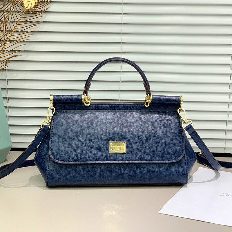 Dohome Sicilian รูปแบบปาล์มแนวนอนสีทึบไหล่เดียวแนวทแยงแบบพกพา