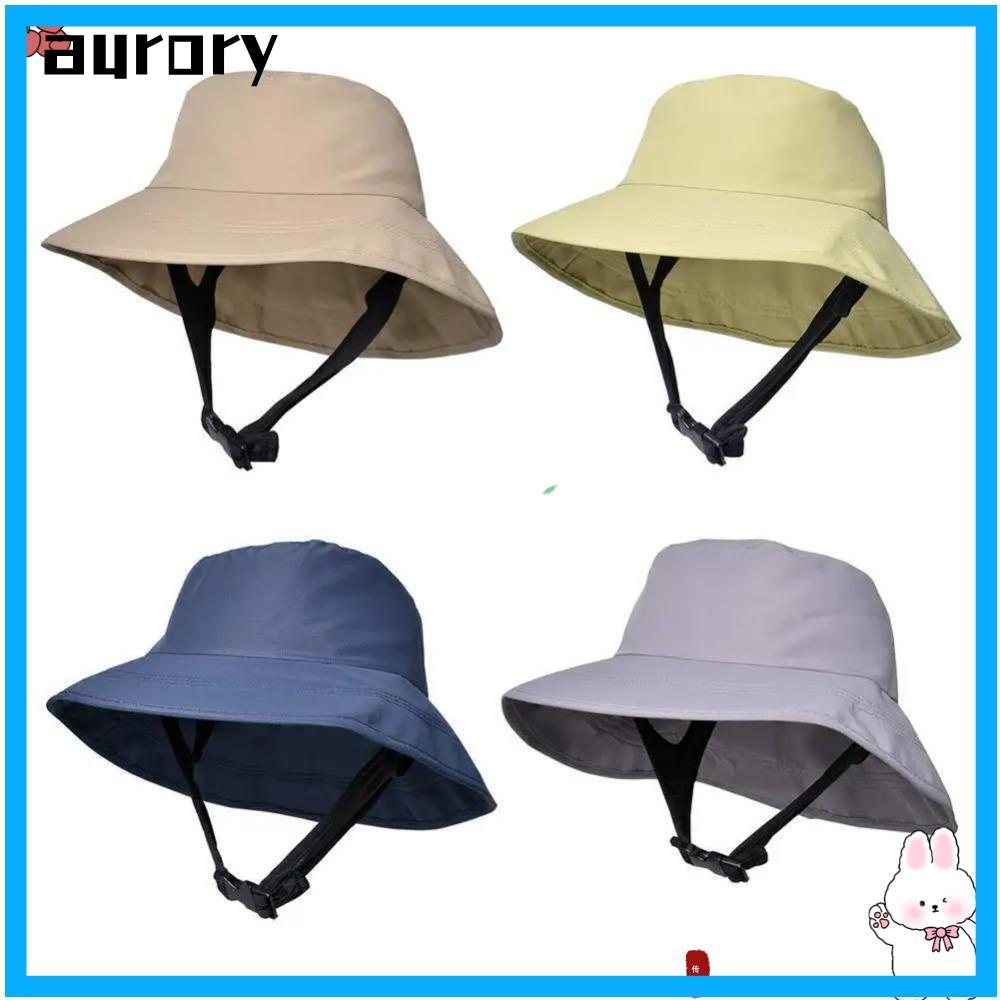 AURORY Surf Hat, Anti-UV Breathable Bucket Hat, Summer Waterproof Quick-drying Sun Hat Surfing Ridin