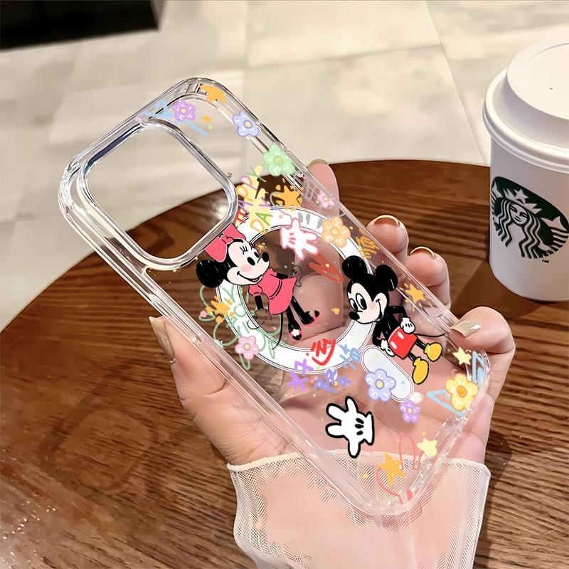 สําหรับ iphone 11 12 13 14 15 16PRO MAX 11 12 13 14 15 16Plus 11Pro 13Pro เคสโทรศัพท์Clear กรณีแม่เห