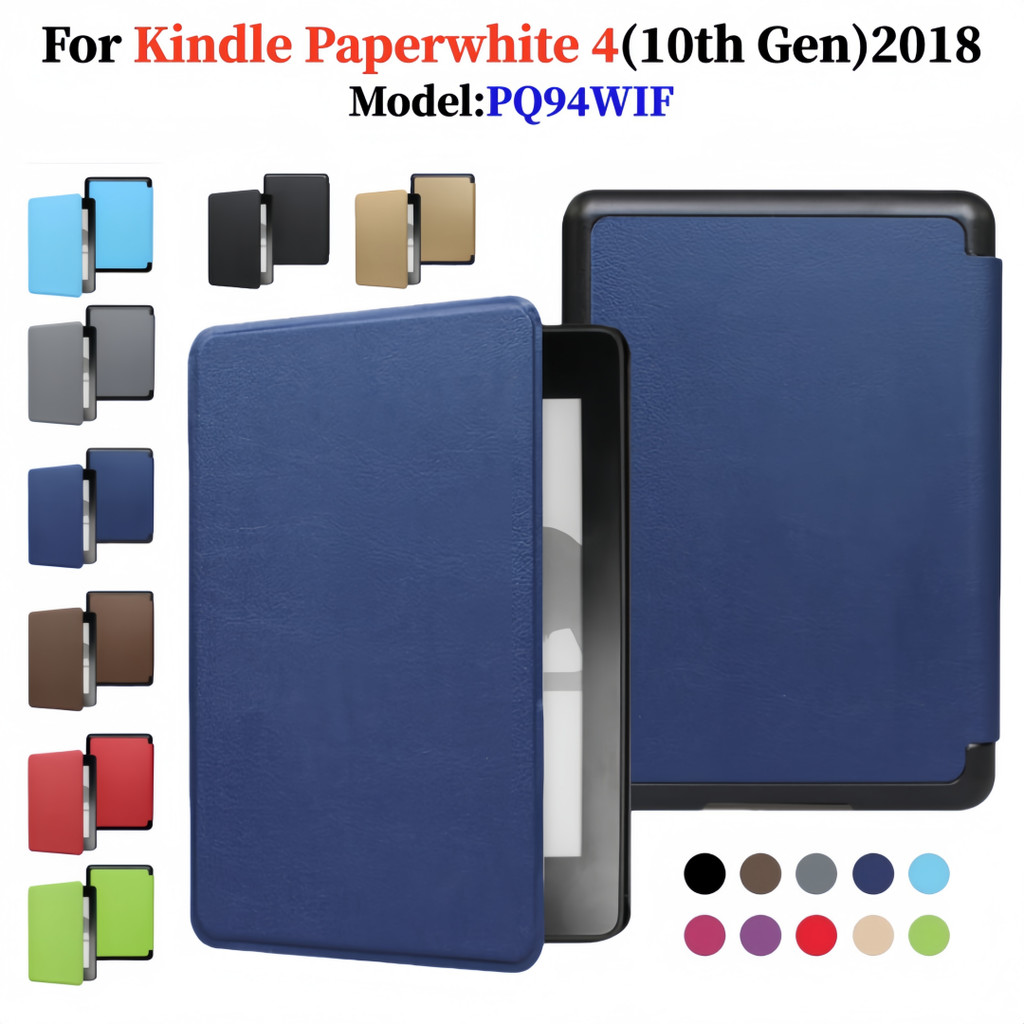สําหรับ Kindle Paperwhite(10th Gen)2018 6.0 "E-book Smart sleep กันน้ําและกันฝุ่น Kindle Paperwhite 