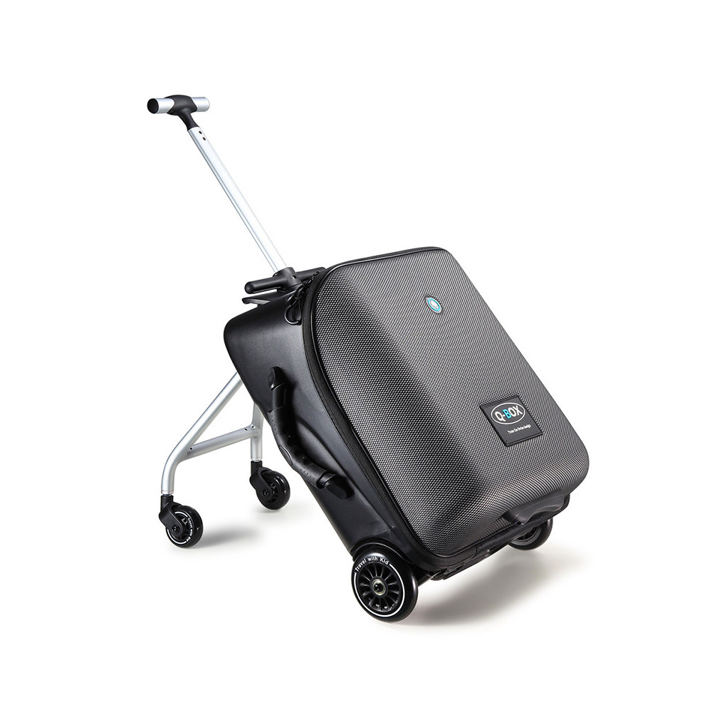 QBOX กระเป๋าเดินทางขี้เกียจรถเข็นเด็กสามารถนั่งสามารถขึ้นเครื่องกระเป๋าเดินทาง Slip-On Baby Travel B