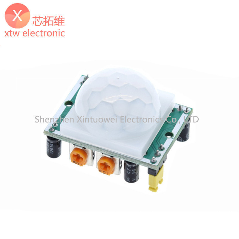 HC-SR501 PIR Motion Sensor Module เครื่องตรวจจับอินฟราเรด HCSR501