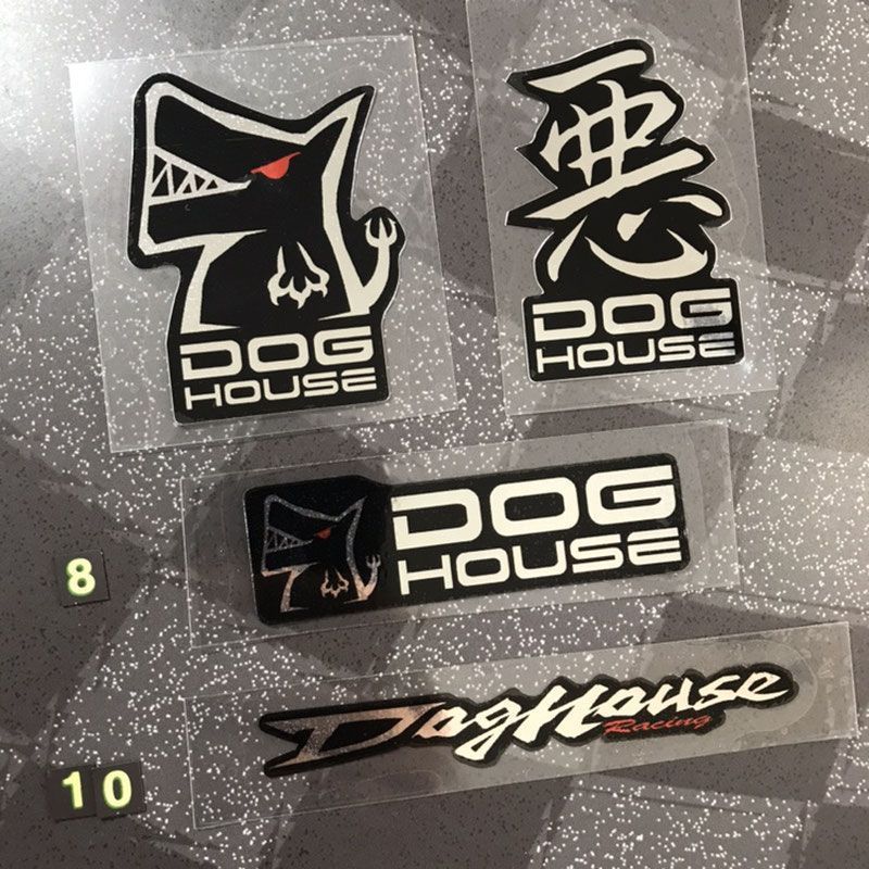 思卡车贴   恶搞 DOG HOUSE  图案车贴1.2Sika Car Stickers   Spoof DOG HOUSE Pattern Car Stickers 1.2