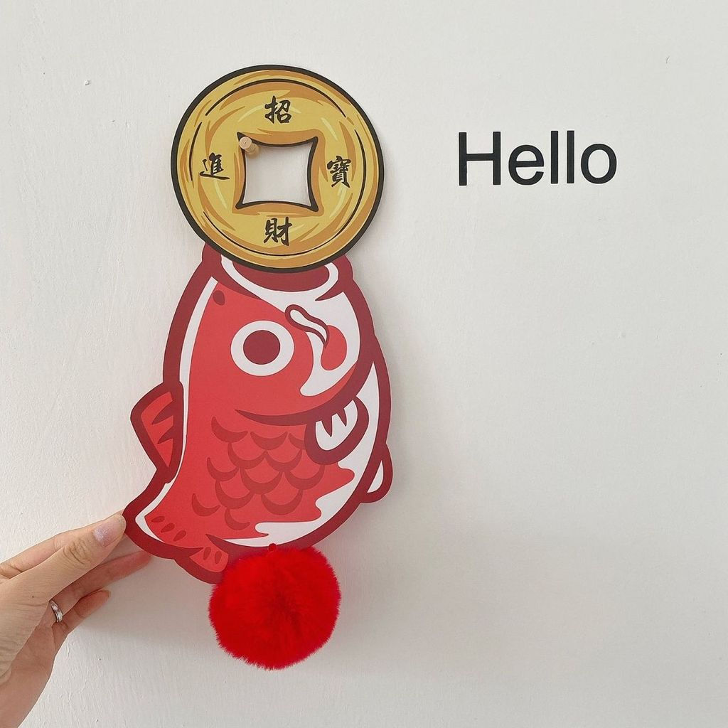 New Product#Fortune-Attracting Little Koi Fish Hanging Ornaments Housewarming Gift New House Decorat