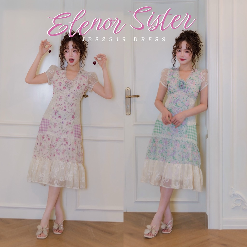 #JBS2549 Elenor Sister Dress Joobs studio