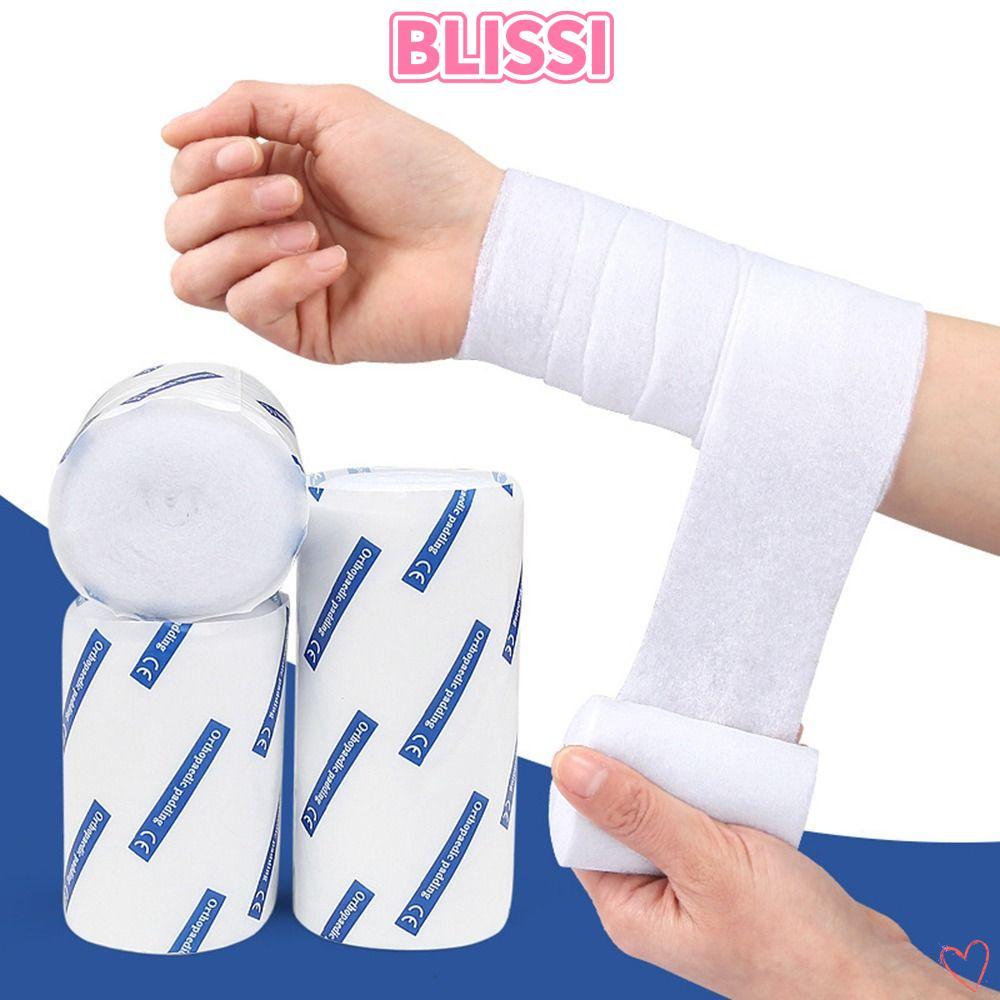 ความสุข‌I Cast Padding Wrap, Breathable Absorbent Undercast Padding Roll, Cotton Soft Gauze Roll