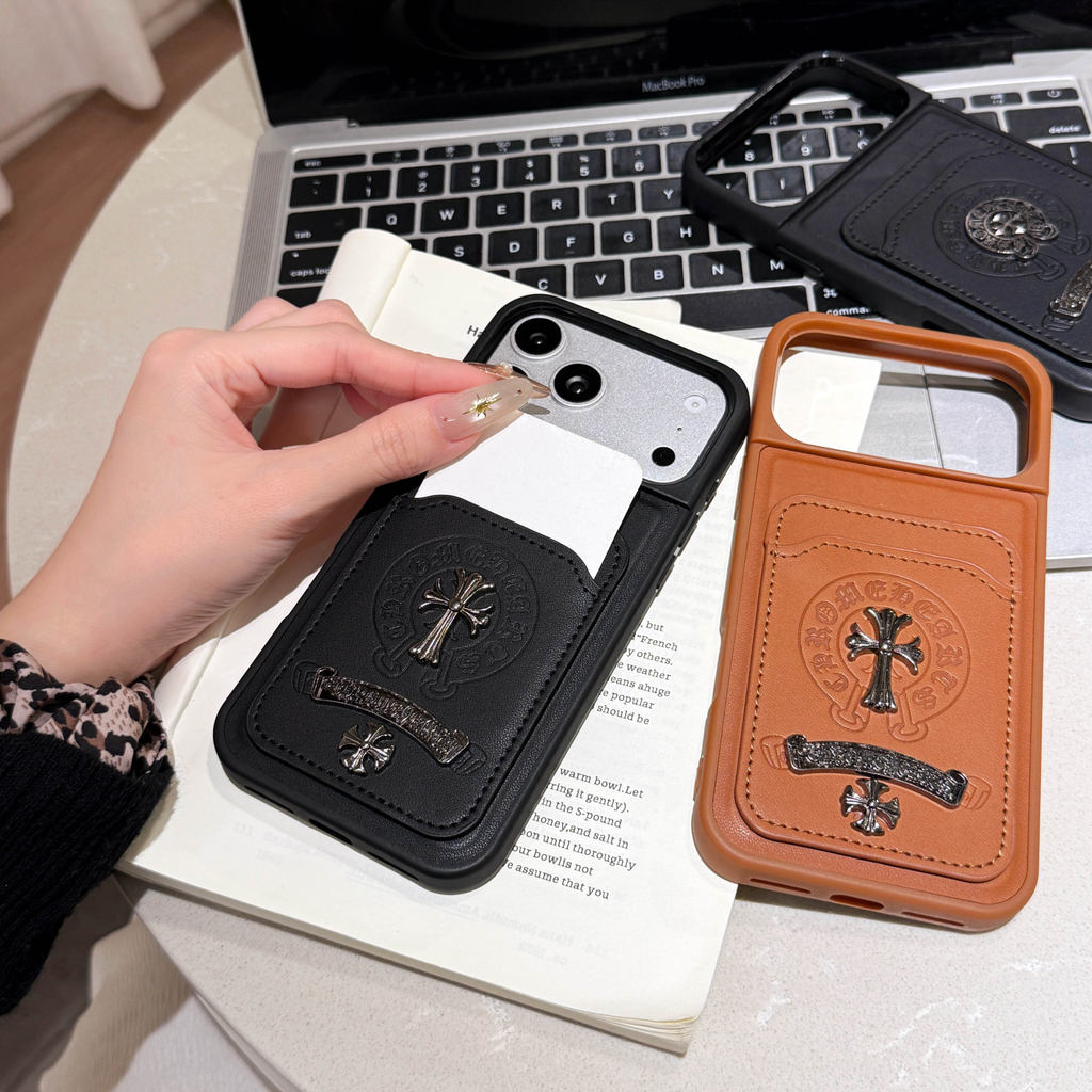 มินิหนังผู้ถือบัตรเต็มแพคเกจแบรนด์อินเทรนด์ผู้ถือบัตรเคสโทรศัพท์สําหรับ ไอโฟน 17 17มือโปร 17มือโปรmax ปลอก 16 15 14 13 มือโปร สูงสุด เคสโทรศัพท์