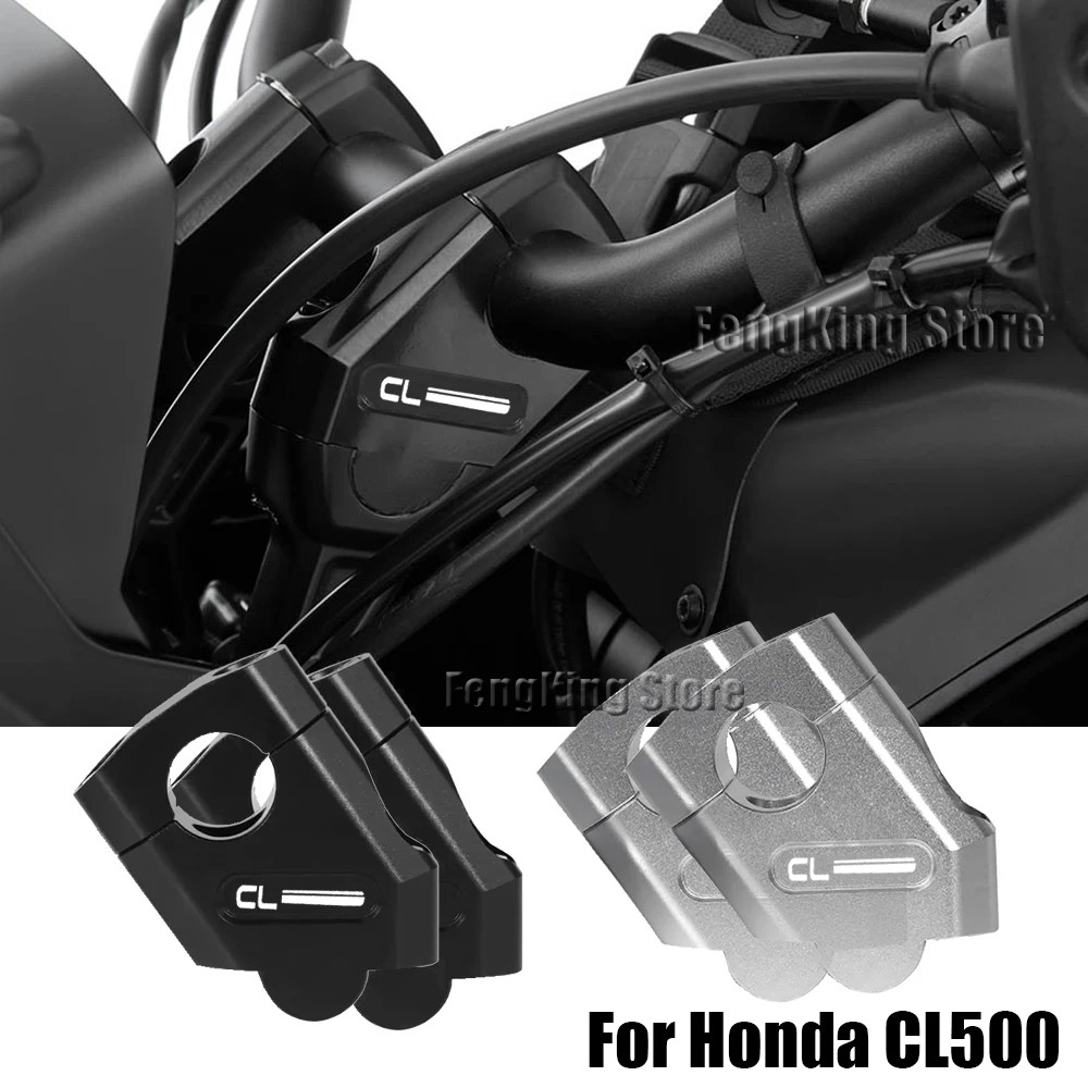 รถจักรยานยนต์Handlebar Riser Bar Mount Handle Clamp Universal 28 มม.22 มม ​สําหรับ Honda CL500 CL 50