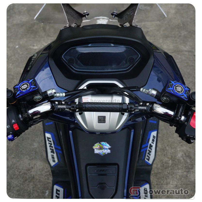 ฝาครอบปั๊มเบรค CNC อลูมิเนียม Honda PCX160 UHR150 ADV150 รุ่นฉลามและเต่า BMP06 thumbnail 10