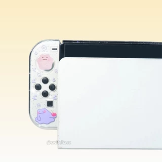เคสป้องกันสวิตช์ธีม Ditto Pokémon Dockable สําหรับ Nintendo Switch 2 / 1 / OLED / Lite
