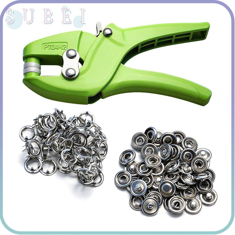 SUKAA 5 Claw Snap คีม, No-Sew ที่มองไม่เห็น Snap Fastener คีม, Anti-Slip หนาไนลอนโลหะ Snap ง่ายประหย