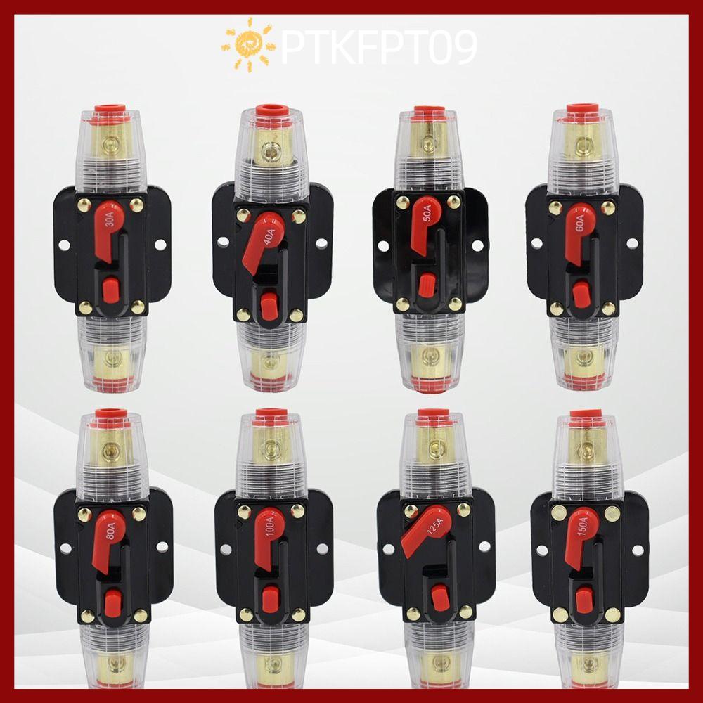 PTKFPT09 DC Resettable Circuit Breaker,สําหรับขั้วต่อโซลาร์เซลล์ 150A 125A 100A 80A Self Recovery Ci