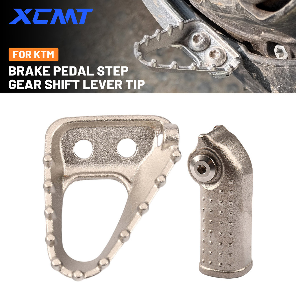 สแตนเลสด้านหลังเบรคเหยียบเกียร์ Shift Lever Tip สําหรับ KTM 125 150 250 300 350 450 500 EXC EXCF SX SXF XC XCF XCW TPi 6D