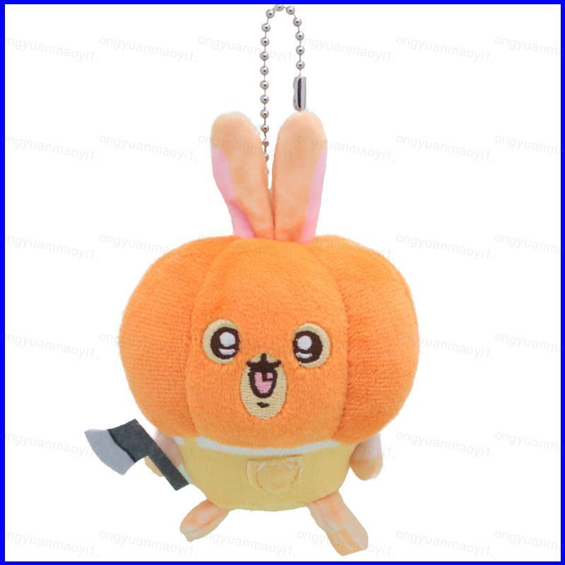 ZY1 น่ารัก Chikawa Usagi ตุ๊กตาตุ๊กตา sHalloween ของขวัญสําหรับเด็กกระเป๋าเป้สะพายหลังจี้หัวฟักทอง U